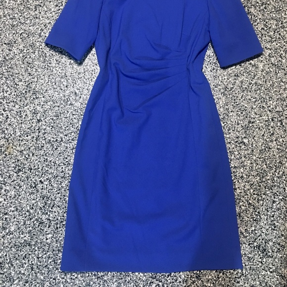 Tahari ASL โฆ Blue Purple Formal Dress (size 4) - Picture 4 of 4